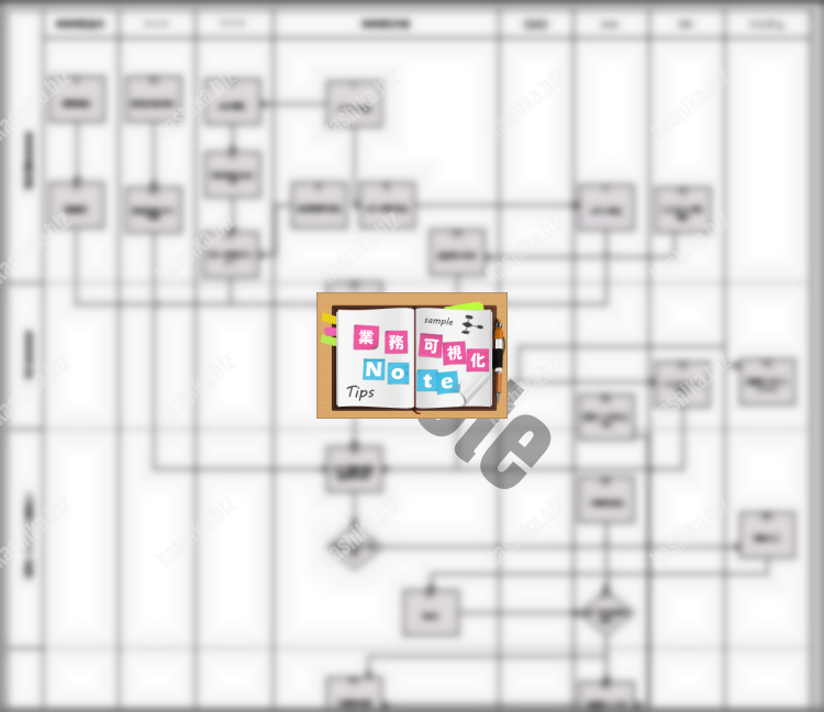 図 エクセル フロー