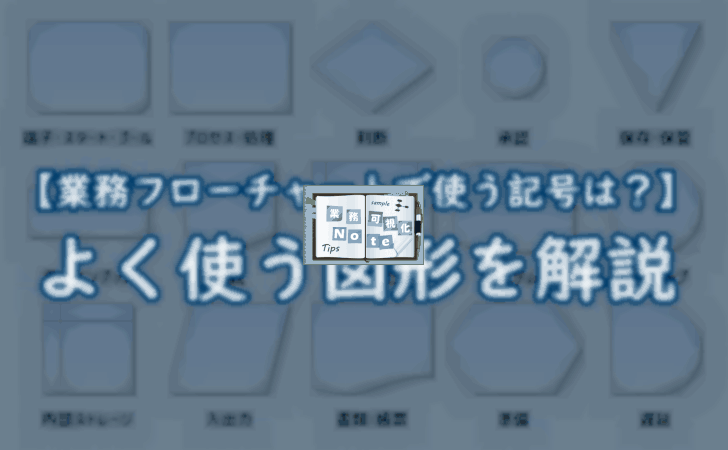 業務フローの書き方 業務フローを書く為に必要な図形 記号 とは 業務可視化note