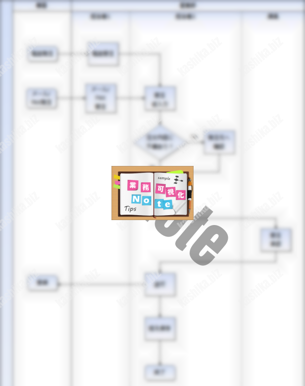 図 エクセル フロー